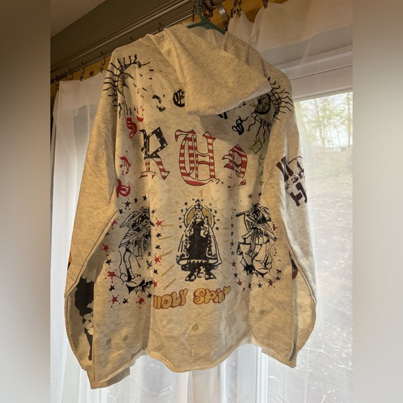 New Saint Tears Michael Graffiti Hoodie XL - Picture 4 of 15